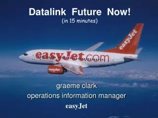 Datalink Future Now! (in 15 minutes)