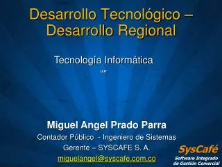 desarrollo tecnol gico desarrollo regional