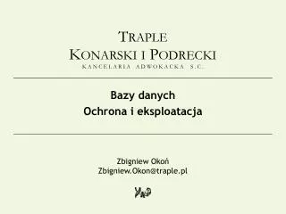bazy danych ochrona i eksploatacja