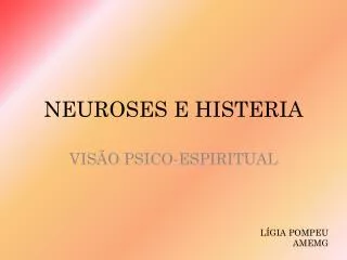 neuroses e histeria