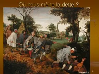 o nous m ne la dette