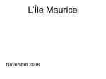 L’Île Maurice - slide 1