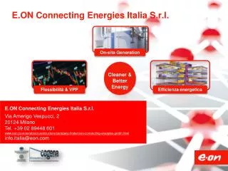 E.ON Connecting Energies Italia S.r.l.