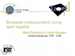 Brusselse multiculturaliteit: Living apart together