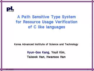 A Path Sensitive Type System for Resource Usage Verification of C like languages