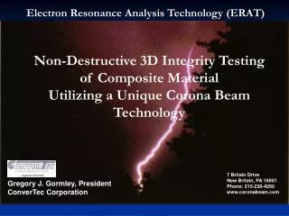Non-Destructive 3D Integrity Testing of Composite Material