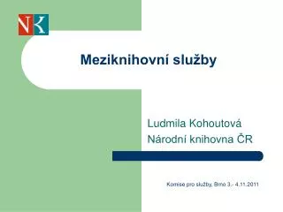 meziknihovn slu by