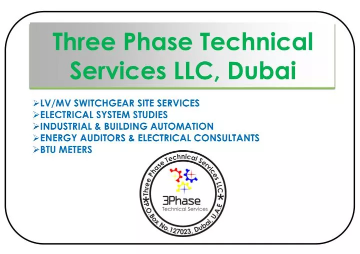 three phase technical services llc dubai