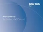 Procurement - slide 1