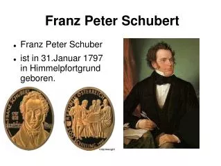 franz peter schubert