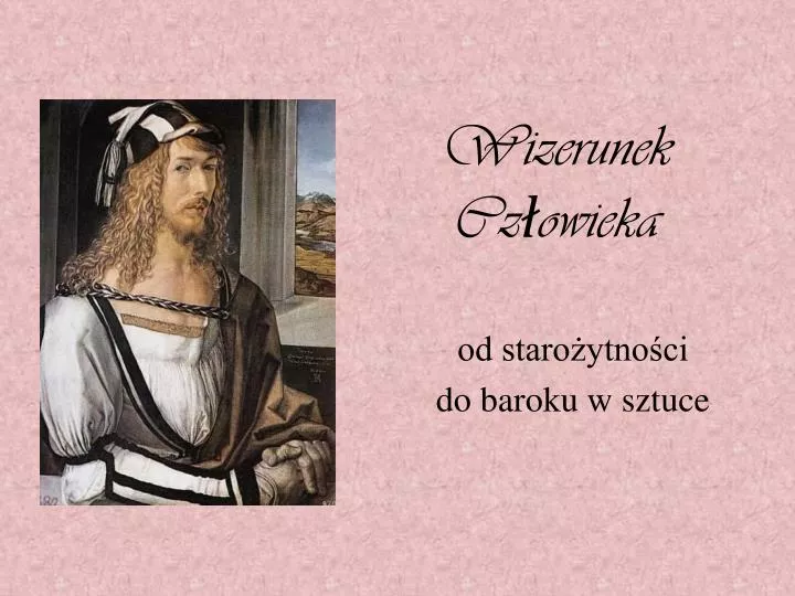 wizerunek cz owieka