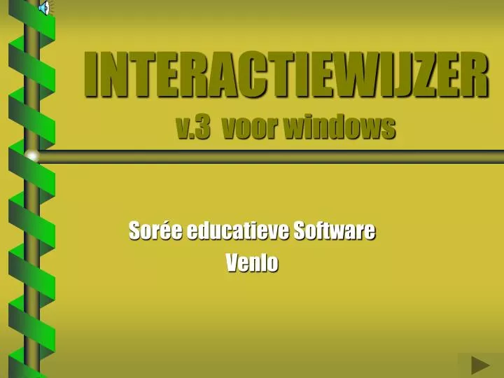 interactiewijzer v 3 voor windows