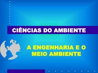 ci ncias do ambiente