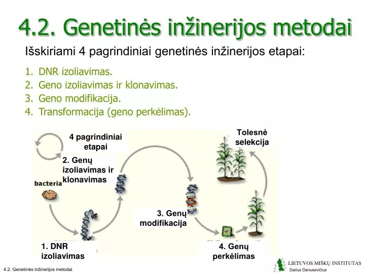 4 2 genetin s in inerijos metodai