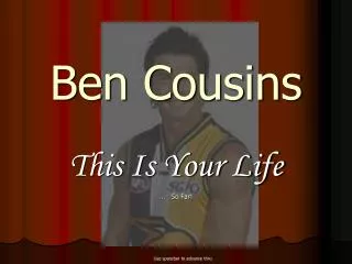 Ben Cousins