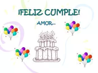 feliz cumple