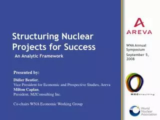 Structuring Nuclear Projects for Success