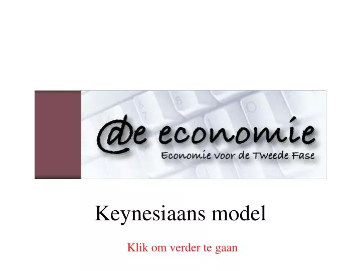 keynesiaans model