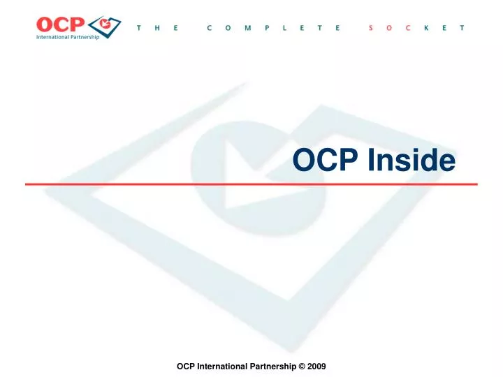 ocp inside