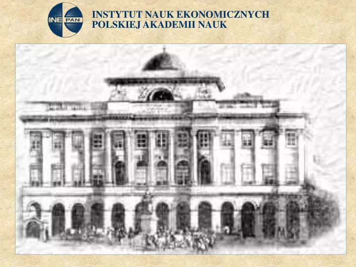 instytut nauk ekonomicznych polskiej akademii nauk