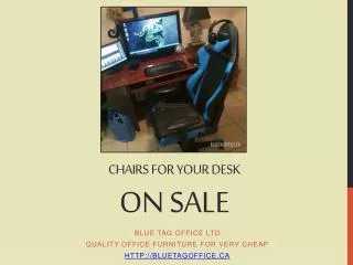 Chair for Your Desk on SALE in Canada