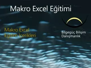 makro excel e itim erikleri