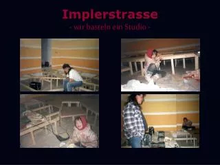 implerstrasse wir basteln ein studio