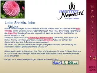 liebe shaktis liebe shivas