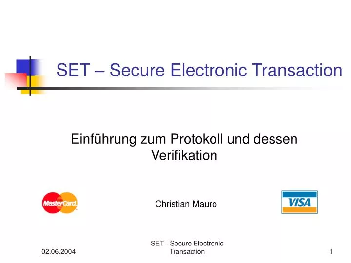 set secure electronic transaction