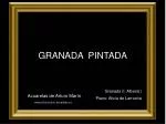 GRANADA PINTADA - slide 1