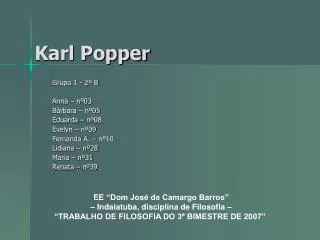 karl popper