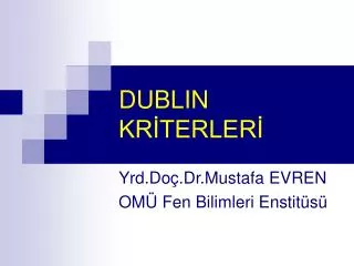 dublin kr terler
