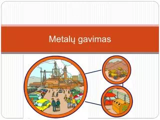 metal gavimas