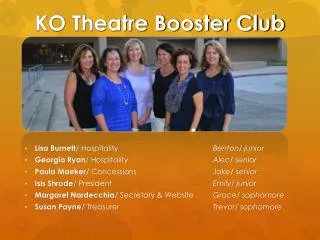 KO Theatre Booster Club