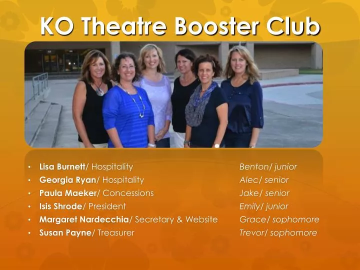 ko theatre booster club