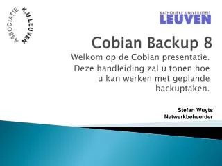 cobian backup 8