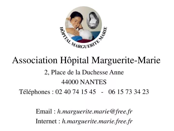 association h pital marguerite marie