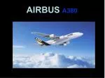 AIRBUS A380 - slide 1