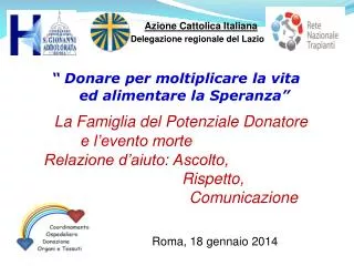 roma 18 gennaio 2014