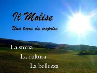 il molise una terra da scoprire