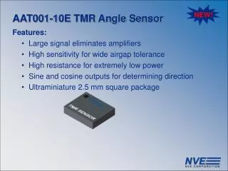 AAT001-10E TMR Angle Sensor