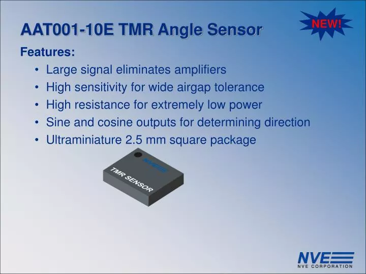aat001 10e tmr angle sensor