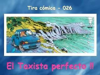 el taxista perfecto