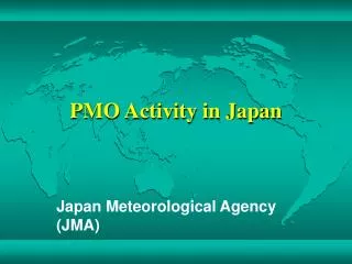 PMO Activity in Japan