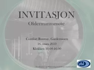 invitasjon oldermannsm te