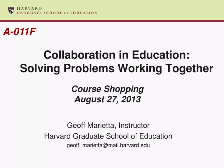 collaboration in education solving problems working together