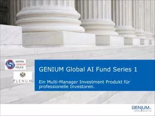 genium global ai fund series 1
