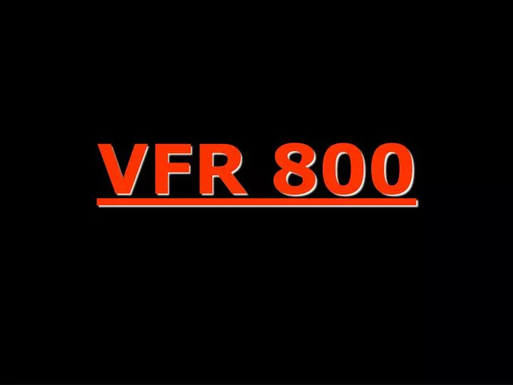 vfr 800