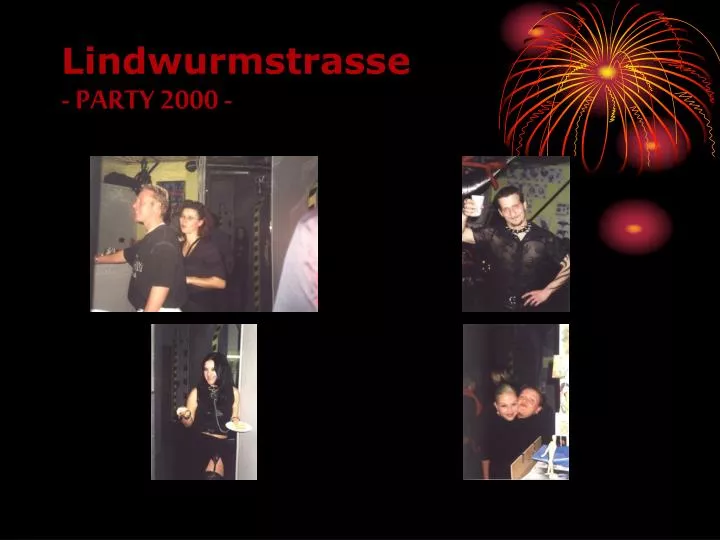 lindwurmstrasse party 2000