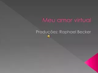 meu amor virtual